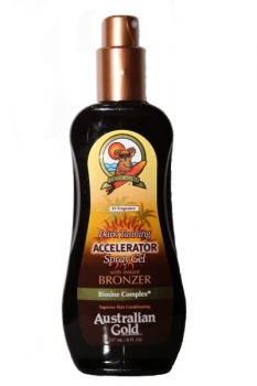 Australian Gold  - Dark Tanning Accelerator Spray Gel mit Bronzer